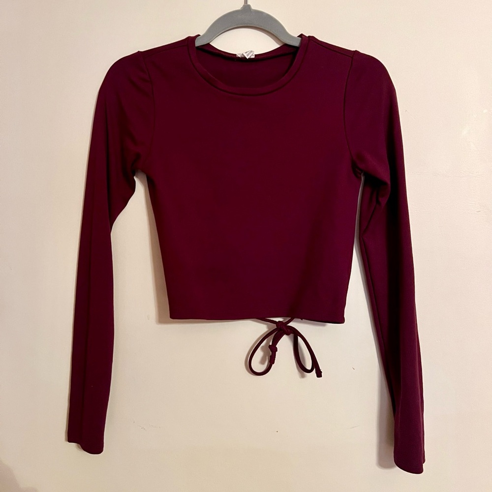Open-Back Long Sleeve